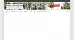 Desktop Screenshot of college-chateaubriand-plancoet.fr